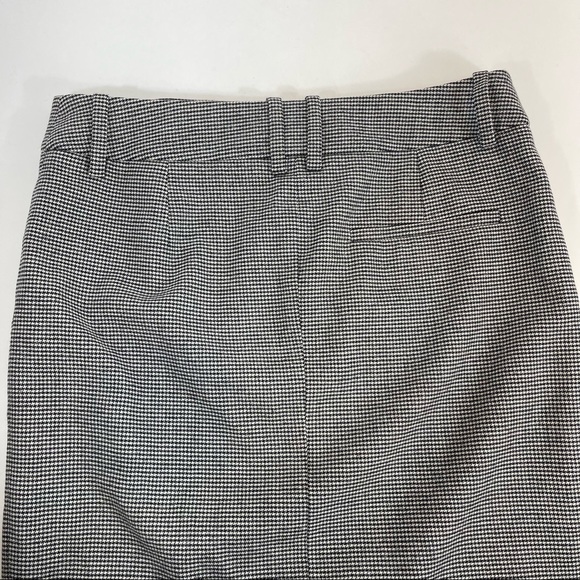 Gucci Vintage Houndstooth Print Tom Ford Era Pencil Skirt Horsebit Gold Buckle 4 - Picture 5 of 10